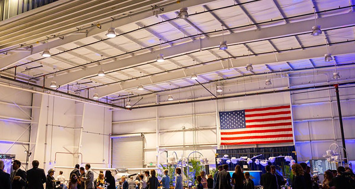 Airline-Themed Bar Mitzvah at The Hangars